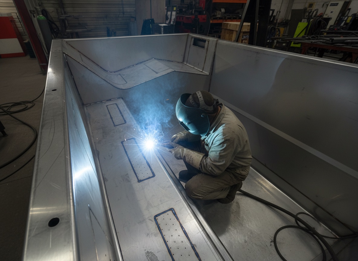  Fabrication cuve inox 